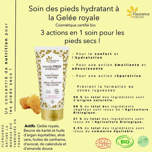 Crema Hidratante Para Los Pies Jalea Real Bio