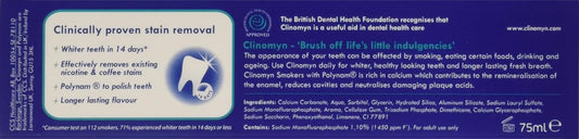 Clinomyn Smokers Toothpaste, 75Ml