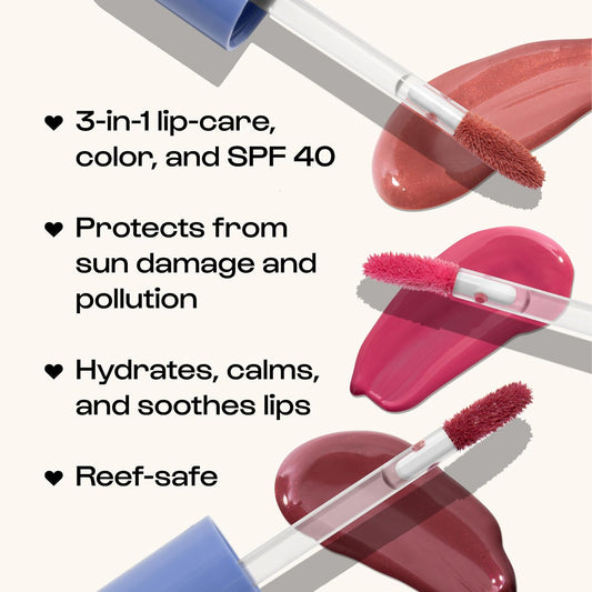 Alleyoop Sun Serum Lip Oil Spf 40 – Tinted Lip Oil With Spf, Hydrating Tinted Lip-Moisturizer For Women, Lips Sunscreen For Cracked Lips, Smooths & Soothes, Vegan, Travel-Friendly, Whirlwind