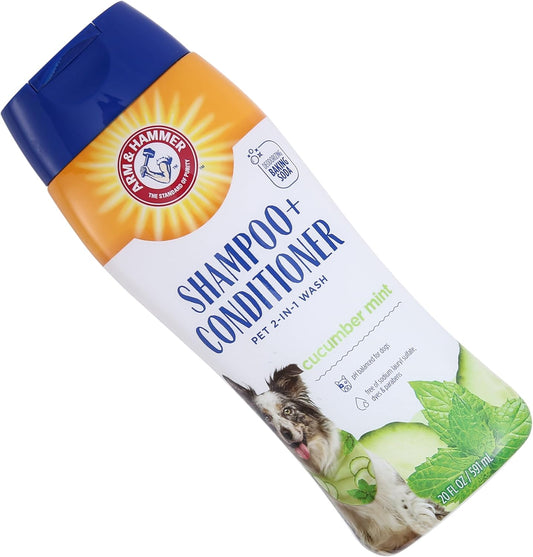 Arm & Hammer 2-In1 Shampoo & Conditioner For Pets - Cucumber Mint