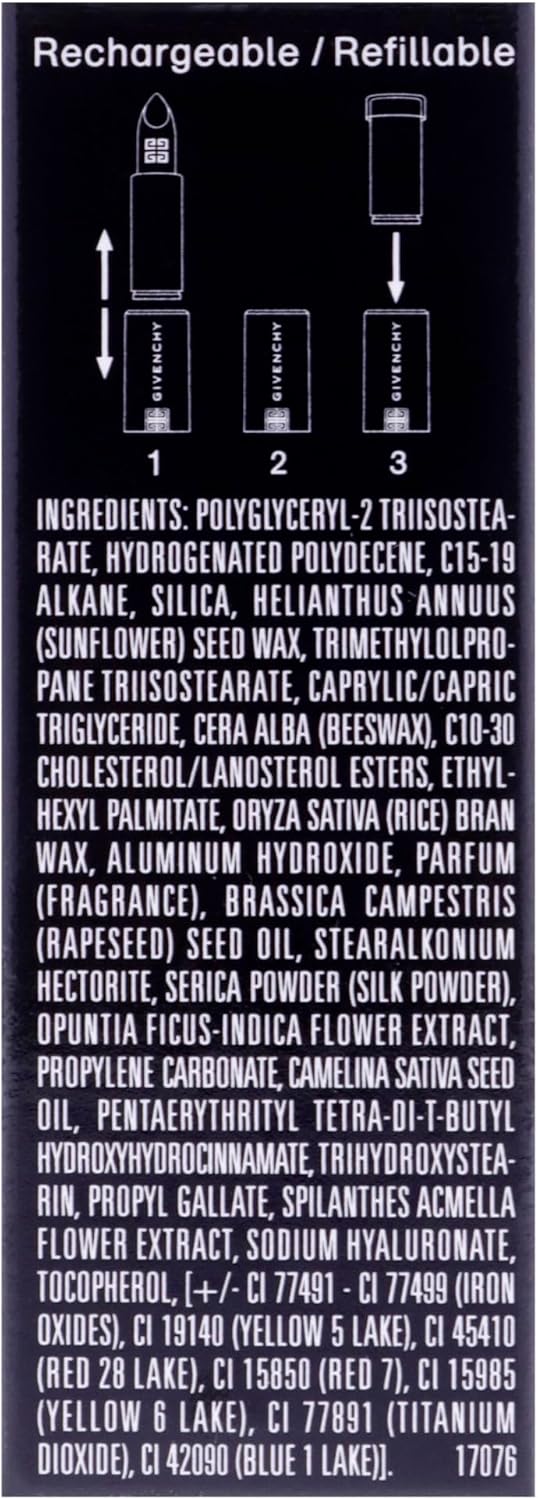 Le Rouge Interdit Intense Silk Lipstick - N334 Grenat Volontaire By Givenchy For Women - 0.11 Oz Lipstick