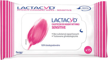 Lactacyd Sensitive Tissues Intimate Hygienic β Fragrance Free Pack Of 15