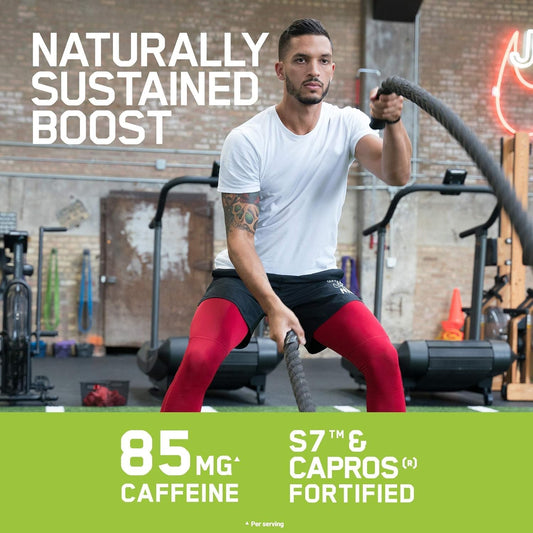 Optimum Nutrition Gold Standard Plant Pre-Workout, Plant Basedpowder With Caffeine, Vegan Food Supplement For Men And Women, Lemon Limeade Flavour, 30 Servings, 240 G