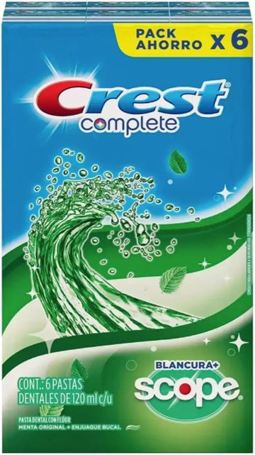 Crest Scope Spanish Version 120 Ml Pack Of 6
