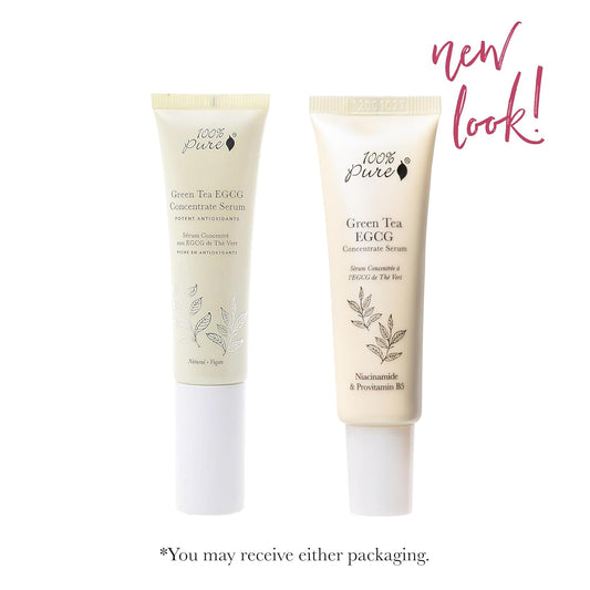 100% Pure Green Tea Egcg Serum, Daily Anti-Wrinkle Serum For All Skin Types, Anti-Wrinkle Facial Serum, Made With Green Tea Egcg (1 Fl Oz)