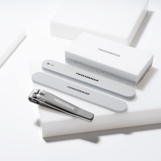Tweezerman Essential Pedicure Kit, Silver