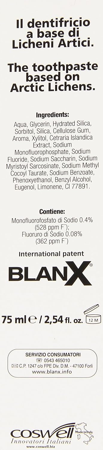 Blanx 75 Ml White Classic Toothpaste