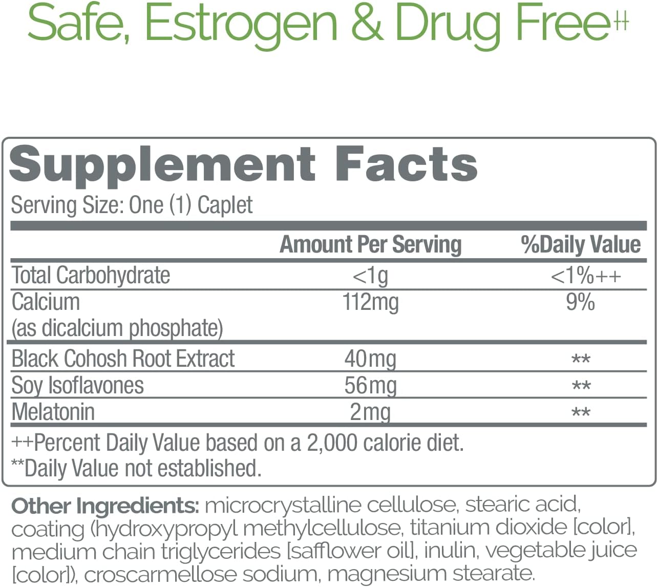 Estroven Sleep Cool For Menopause Relief, 30 Ct, Sleep Support Supplement With Clinically Proven Ingredients To Relieve Menopause Symptoms Plus Night Sweats & Hot Flash Relief, Drug-Free & Gluten-Free : Health & Household