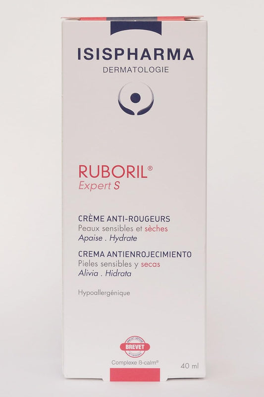 Isispharma Ruboril Expert S Anti Redness Couperosis Cream 40Ml New