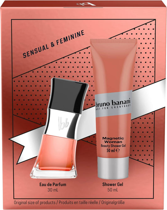 Bruno Banani Gift Pack Magnetic Woman Eau De Parfum 30 Ml + Shower Gel 50 Ml
