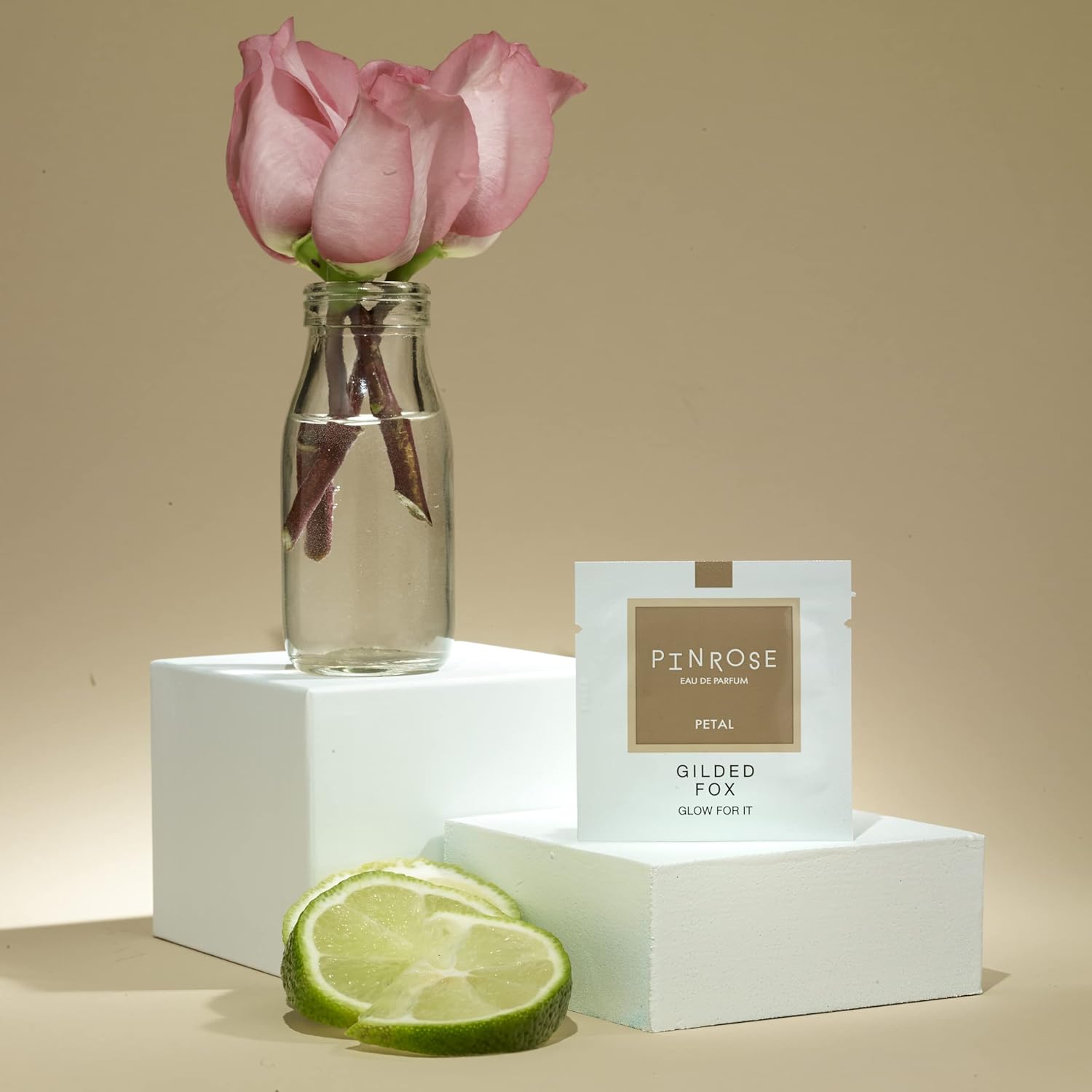 Pinrose Perfumes Gilded Fox - Eau De Parfum Petals (Fragrance Towelettes) - Vegan, Cruelty-Free, & Hypoallergenic With Essential Oils - Notes Of Cocoa Spice, Buttered Rum, Amber, Coffee, & Musk : Beauty & Personal Care