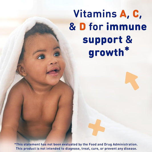 Enfamil Prenatals & Baby Vitamins Tri-Vi-Sol Vitamin A, C & D Multi-Vitamin Drops For Infants, Supports Growth & Immune Health, 50 Ml Dropper Bottle,1.69 Fl Oz (Pack Of 1),Mj-030