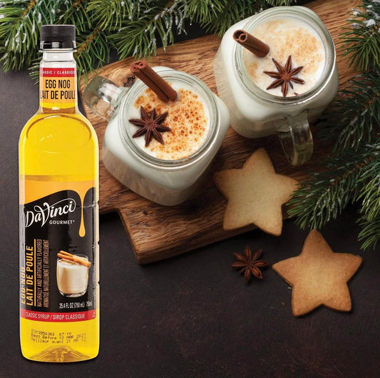 Davinci Gourmet Classic Egg Nog Syrup, 25.4 Fluid Ounce (Pack Of 4)