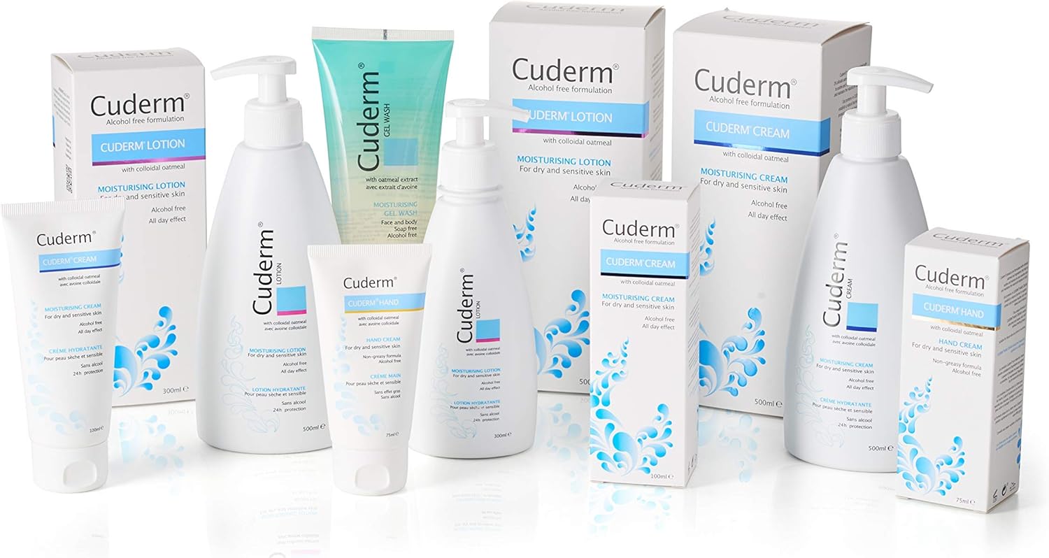 Cuderm Hand Cream 75ml (Alcohol Free) Fast Absorbing Moisturiser for Dry Skin, Eczema on Hands | Hypoallergenic | Vegan | Unscented | Steroid Free : Amazon.co.uk: Beauty