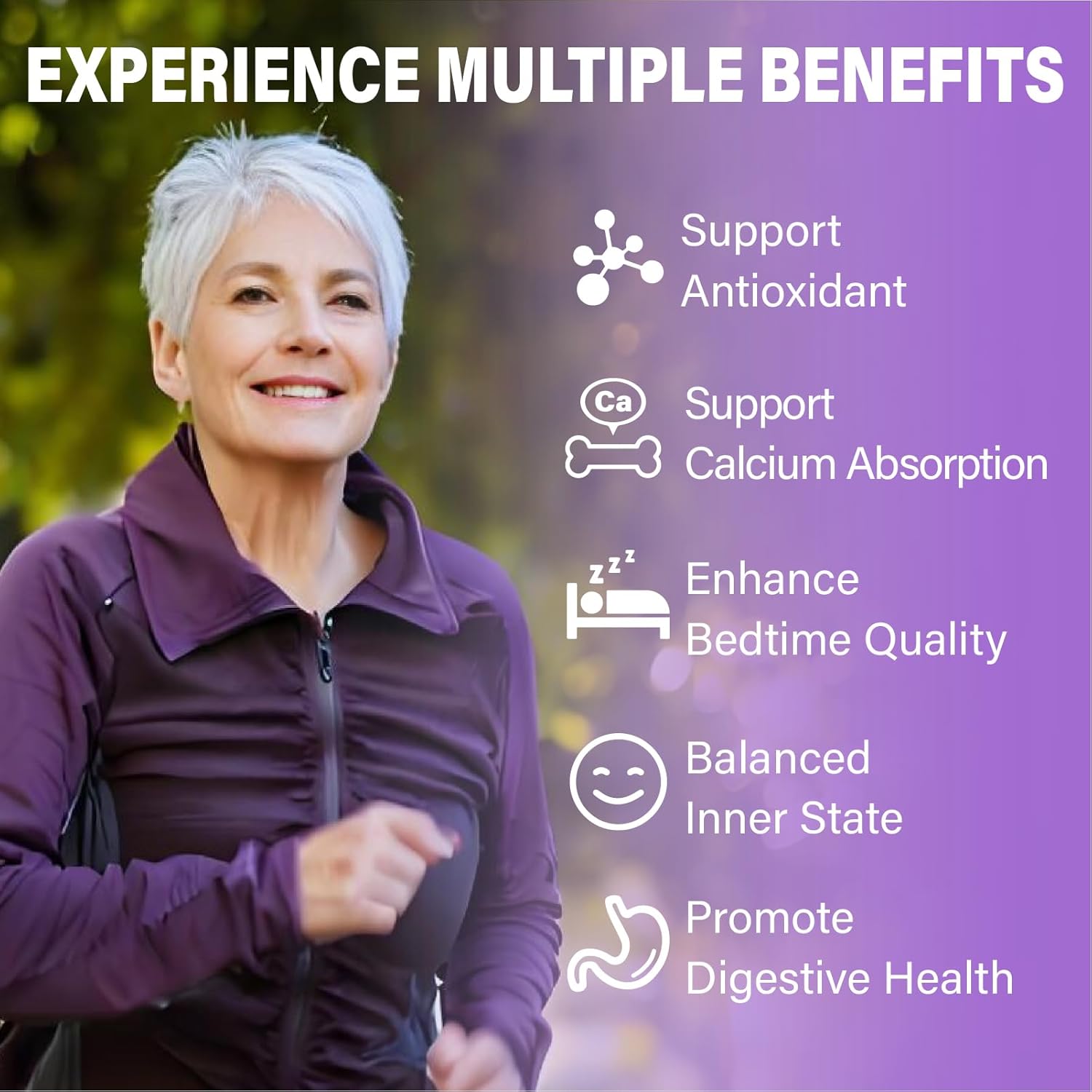 Womens Multivitamin Gummy 50 And Over - Chewable Multi Vitamin A, C, D3, E, K2 & B Complex, Folate, Biotin, Calcium, Magnesium - Support Energy, Immune & Over-All Health : Health & Household