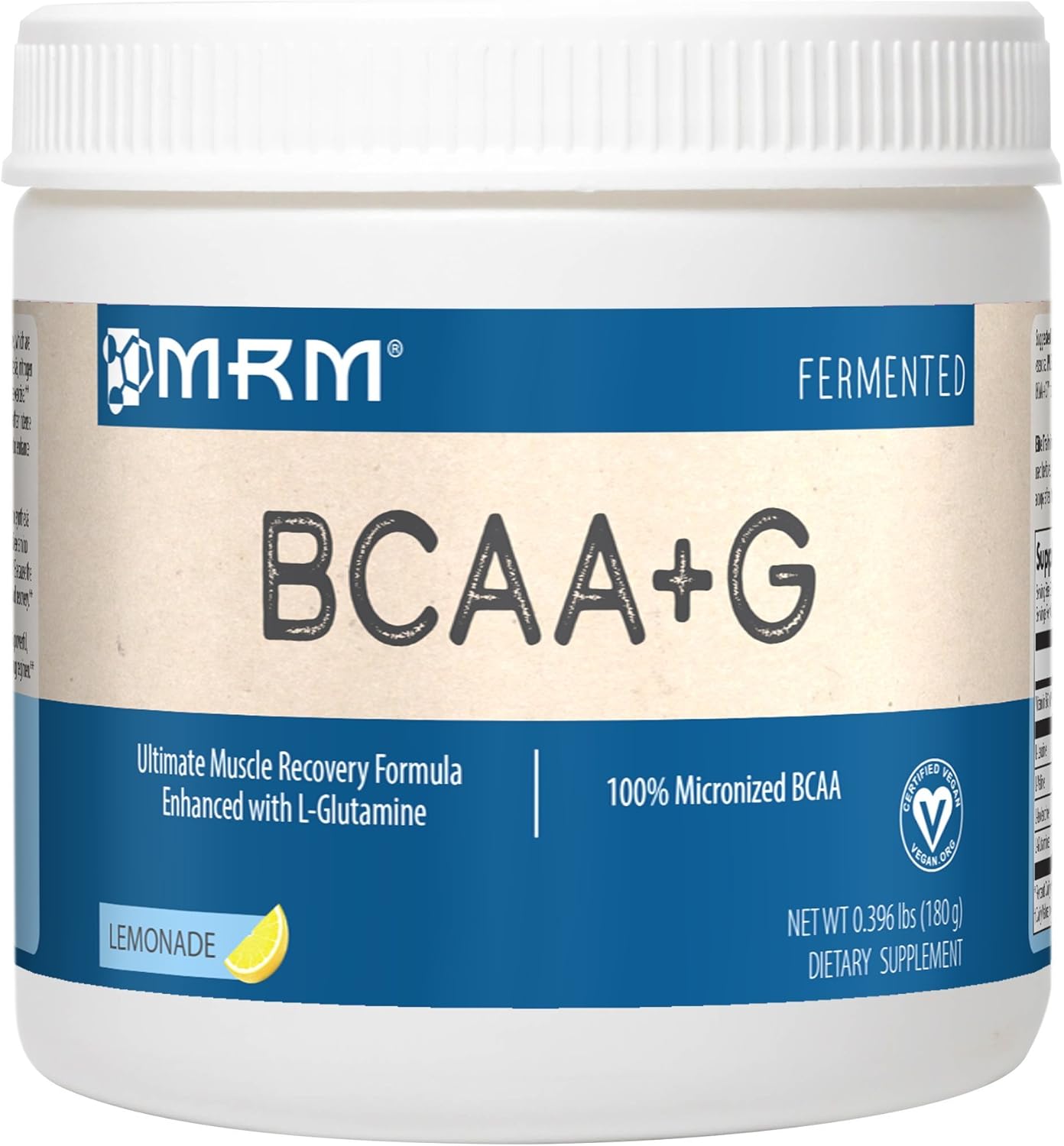 Mrm - Bcaa + G 180G Ultimate Recovery Formula “ Lemonade 180 G : Health & Household