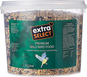 Extra Select Premium Wild Bird Food, 5 Litre08Swbfb5
