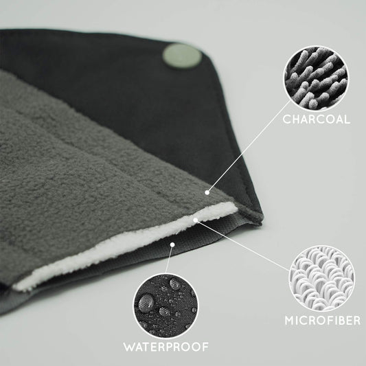 Reusable Sanitary Towels With Discreet Pouch | Mix Set | Zero Waste And Environmentally Friendly | Reusable Sanitary Pads With Wings | Eco Friendly Products | Reusable Pads For Women | Bambaw