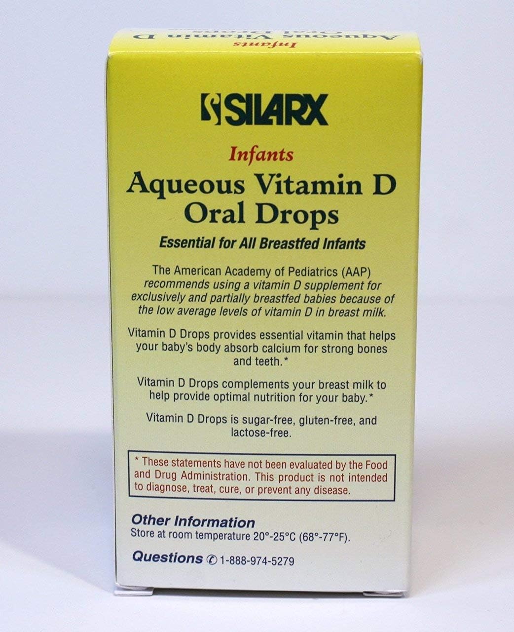 Silarx Aqueous Vitamin D Oral Drops 50Ml By Silarx : Health & Household