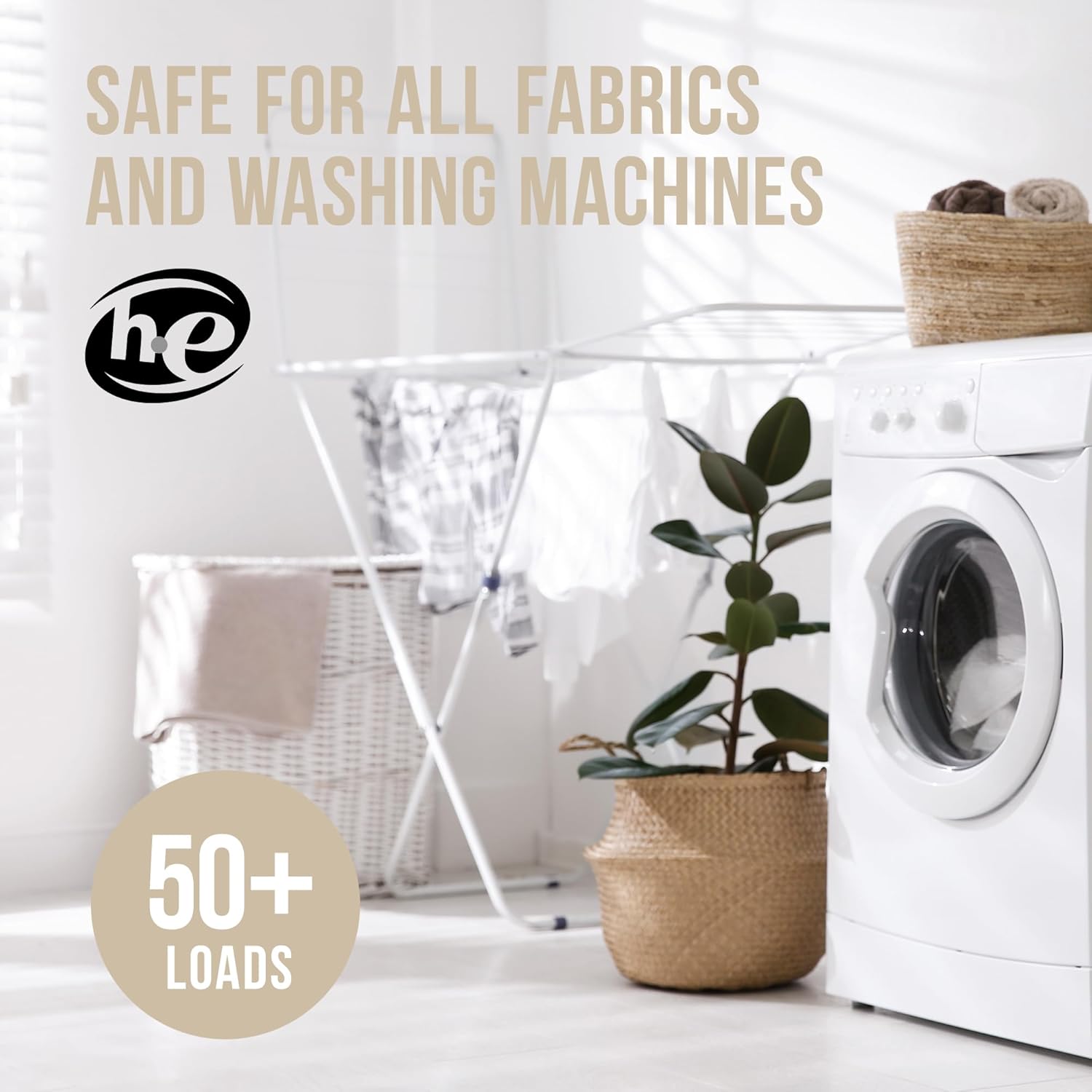 Mozi Wash Laundry Detergent Liquid, Cozy Cashmere- Amber & Floral, 50+ Loads, Concentrated, Non Toxic, Plant Based Enzyme Cleaners, Long Lasting Luxury Clean, 32 Oz Recyclable Bottle : Health & Household