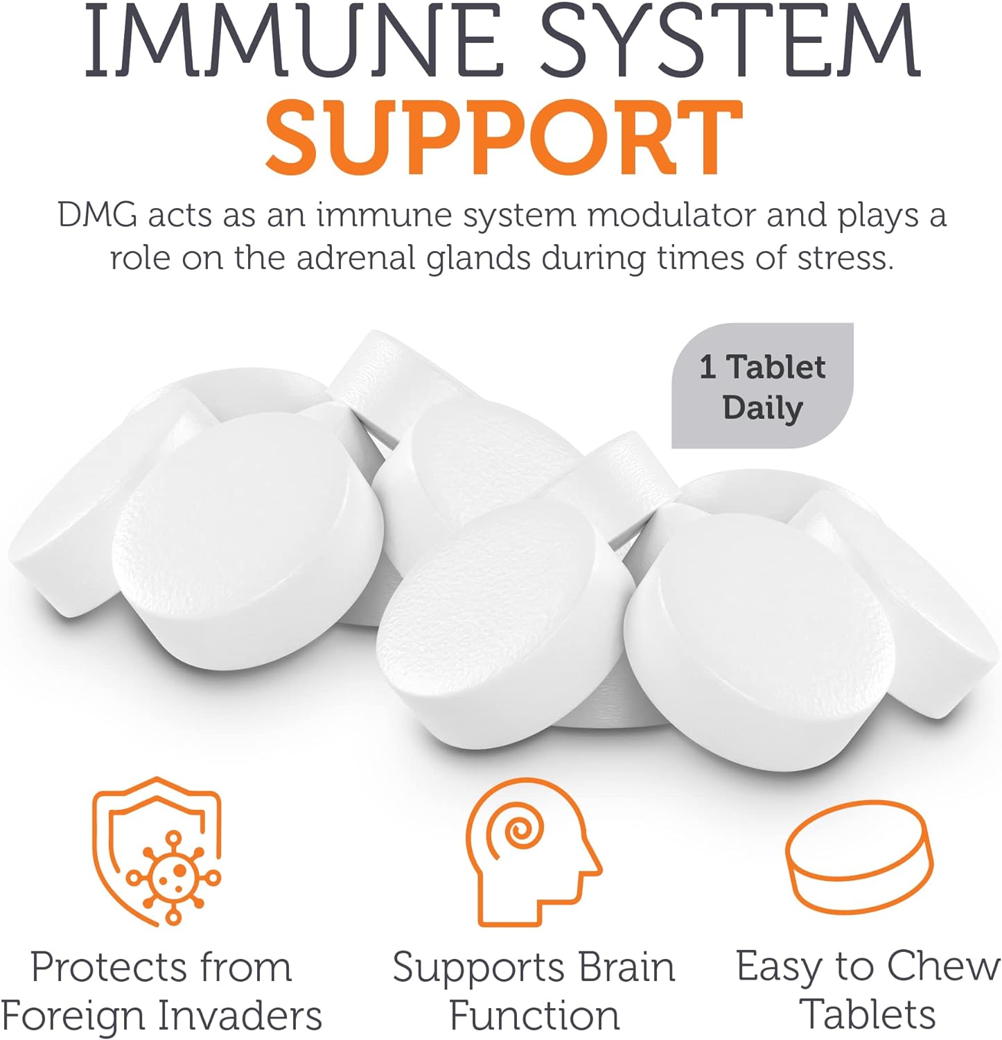 Zahler DMG 500mg - DMG Dimethylglycine Supplement for Endurance & Immu