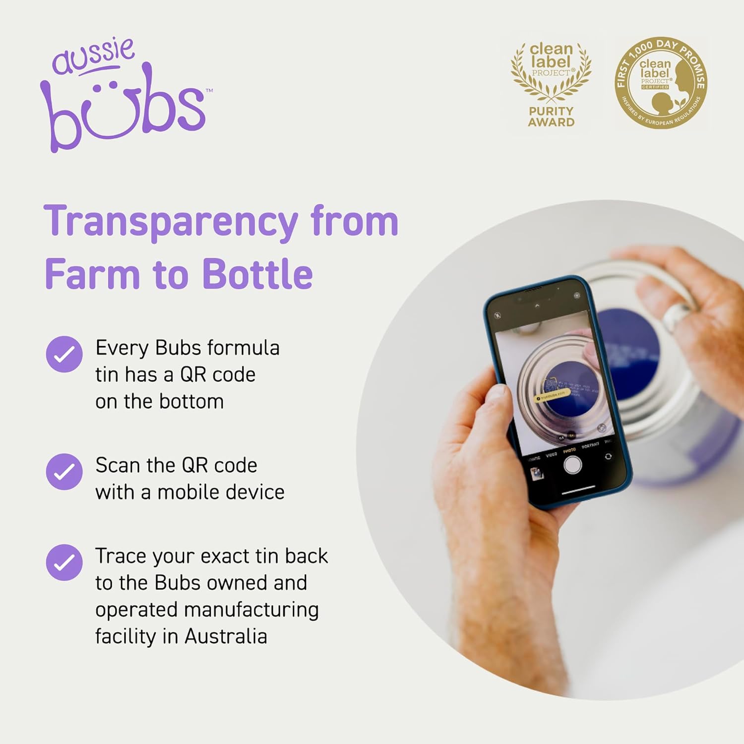 Bubs Goat Milk Infant Formula Stage 2, Infants 6-12 Months, Made With Fresh Goat Milk, 14.1 Oz