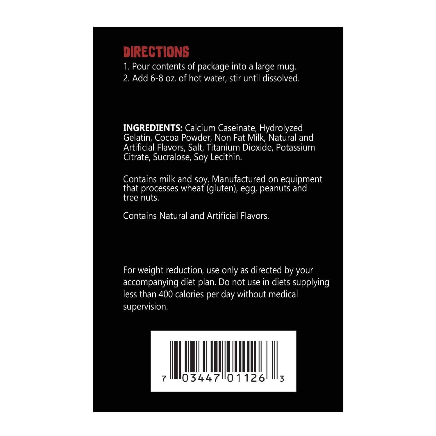 Protein Hot Chocolate, Keto Hot Chocolate Mix, Low Carb Hot Cocoa, 15G Protein, 2G Net Carbs, Low In Sugar, Instant Hot Coco, 7 Individual Macro-Controlled Packages (Classic, 1 Pack)
