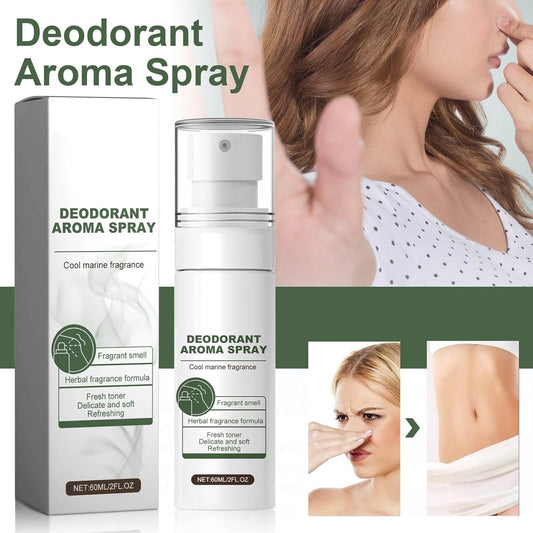 Antiperspirant Deodorant Aroma Spray, Refreshing Spray, Strong Antiperspirant Hyperhidrosis Treatment, Against Heavy Sweating On The Underarm, Head, Face & Body, Antiperspirant Face For Women Men (1)