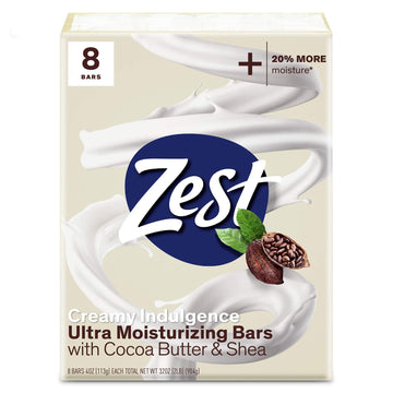 Zest Bar Soap 3 Ct, Ocean Breeze, 12 Ounce