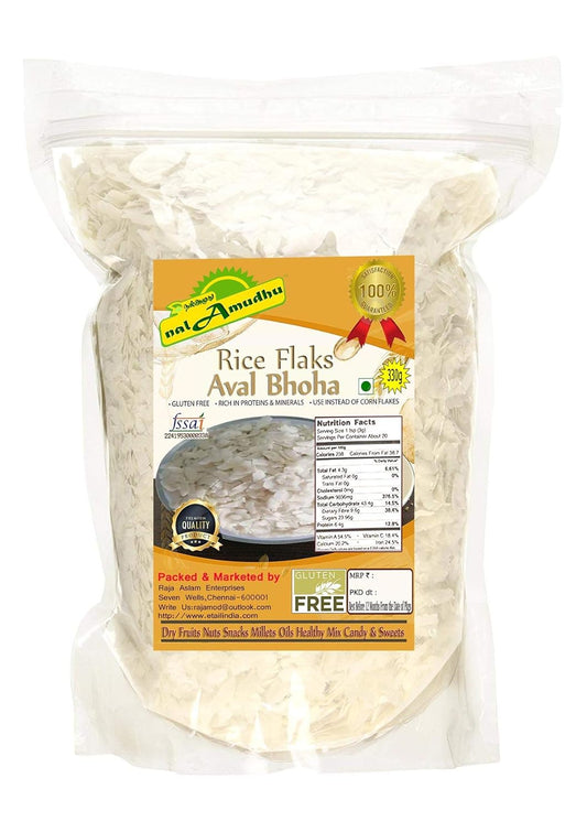 Nalamudhu Rice Flakes | Poha | Aval -330G