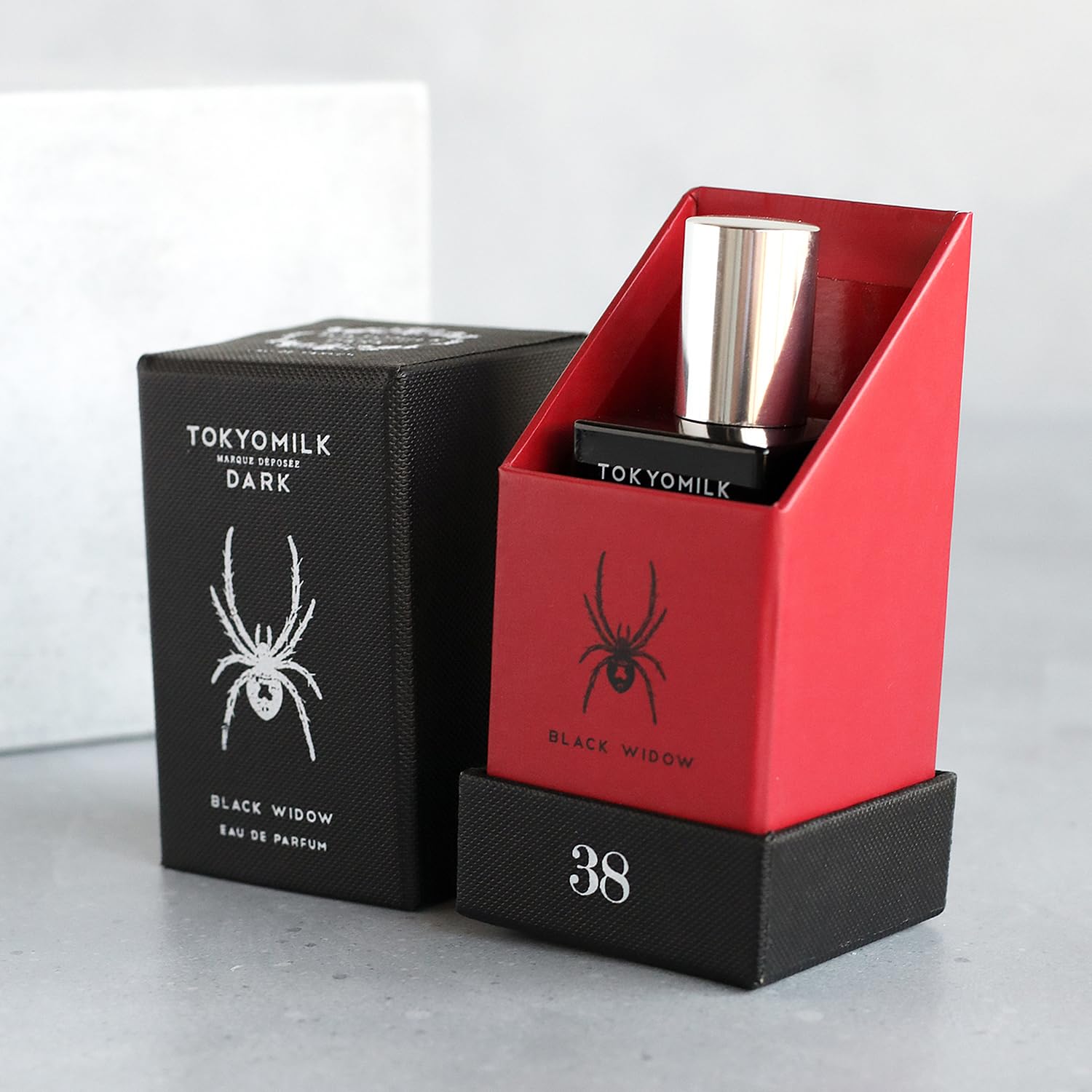 Tokyomilk Dark Black Widow Eau De Parfum, 1.6 Fl. Oz, 47.3 Ml – Scarlet Sage, Ylang Ylang, Orange Blossom & Oakmoss – Sophisticated & Elegant Design, Eau De Parfum Spray For Women : Beauty & Personal Care