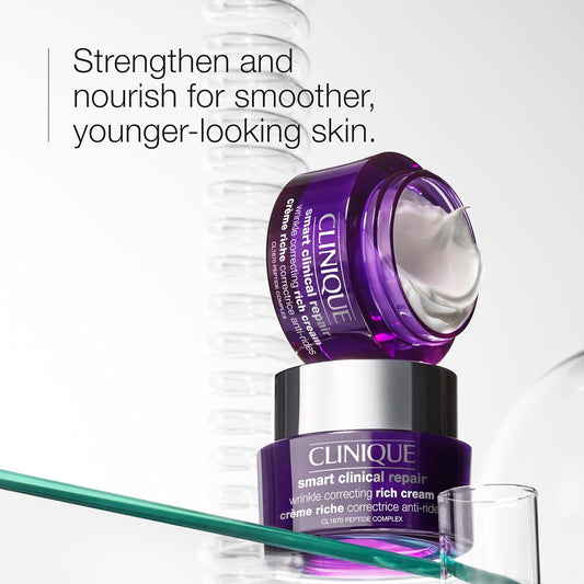 Clinique Smart Clinical Repair Wrinkle Correcting Rich Cream For Women - 1.7 Oz Cream