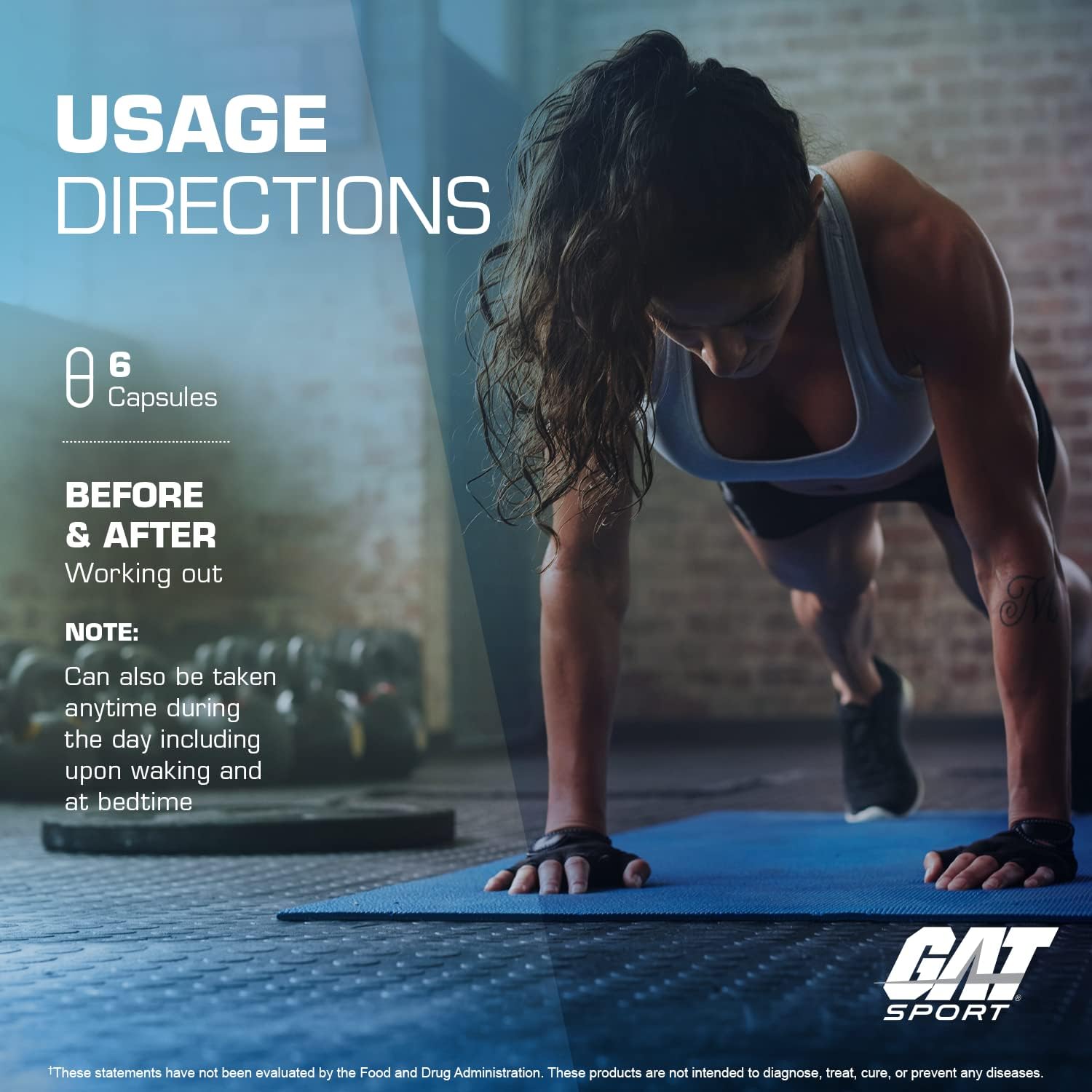 Gat Sport Bcaa Powder Nutritional Supplement, 266.5 Gram : Health & Household