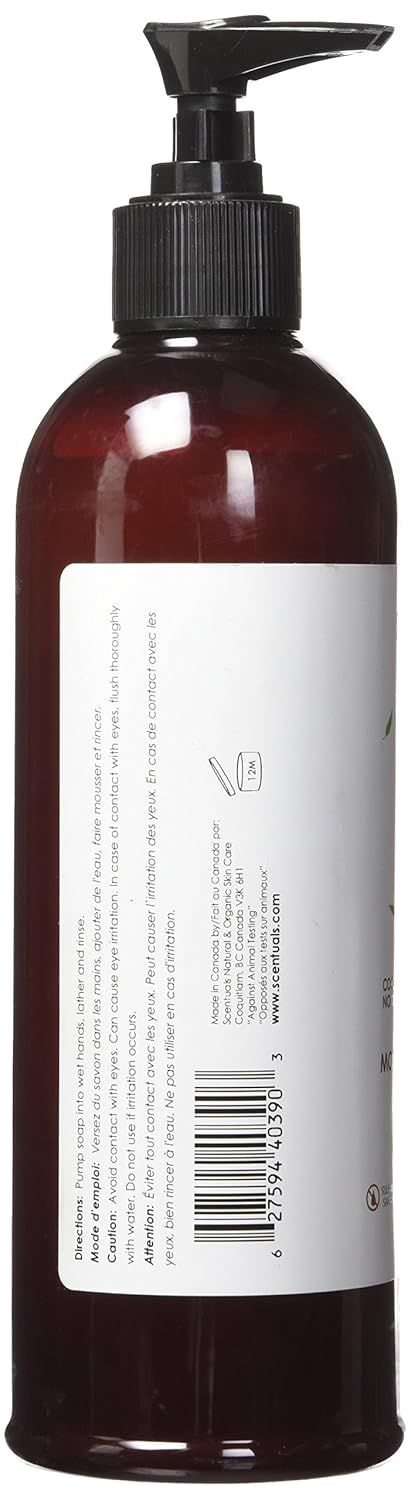 Scentuals Natural Liquid Hand Soap, Coconut, 19.2 Ounce