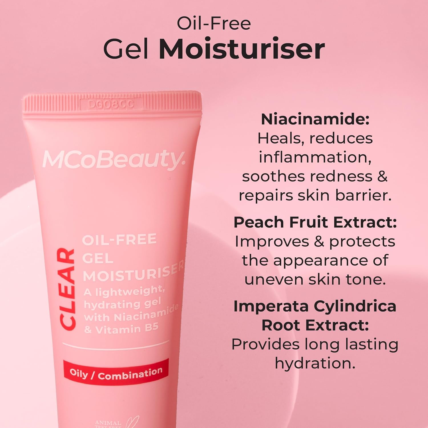Mcobeauty Clear Oil-Free Gel Moisturiser : Beauty & Personal Care