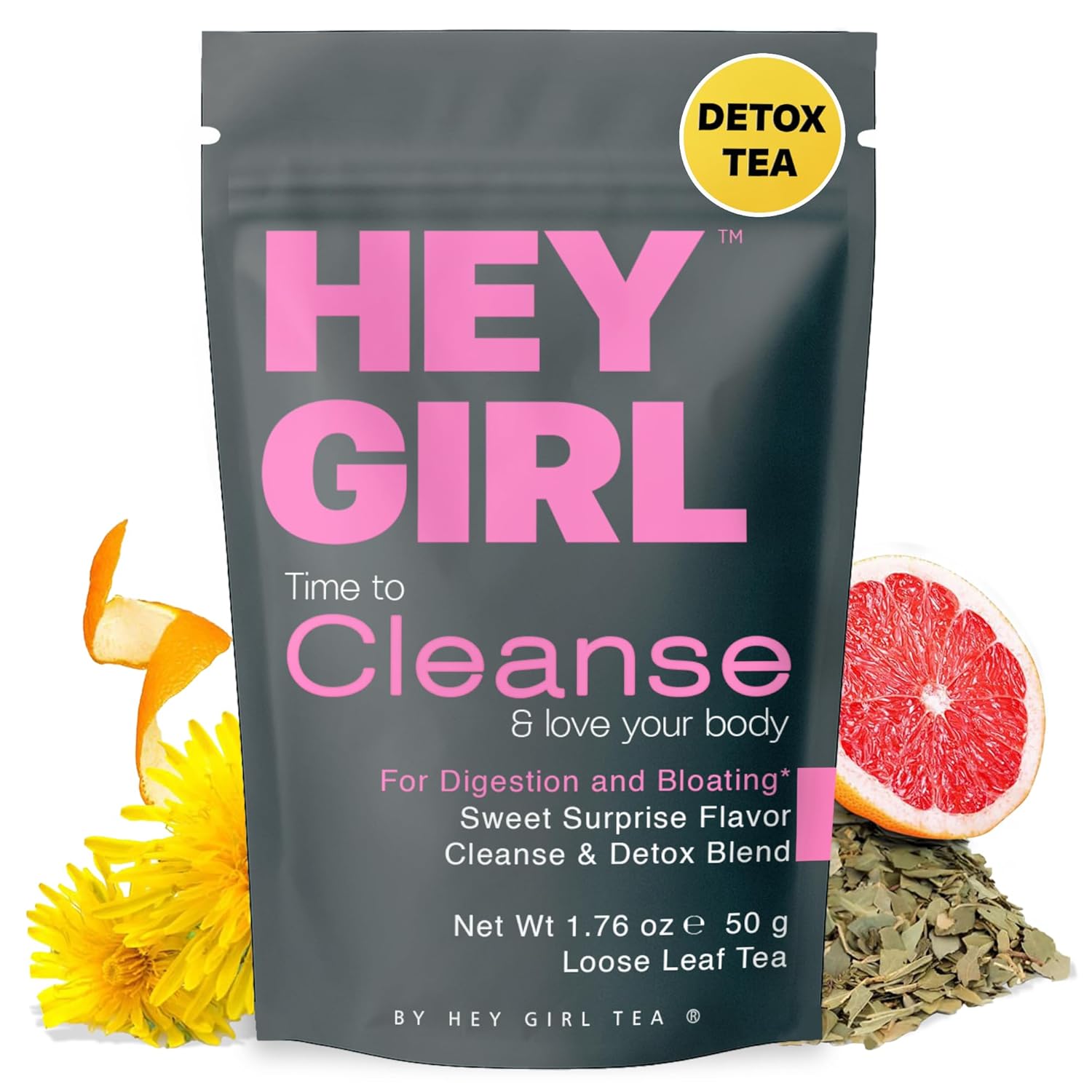 Detox Tea For Bloated Belly & Digestion | Loose Leaf Herbal Tea | Body And Colon Cleanse With Milk Thistle, Burdock Root, Senna Leaf | Digestive & Flat Tummy Tea | Natural Laxative : Grocery & Gourmet Food