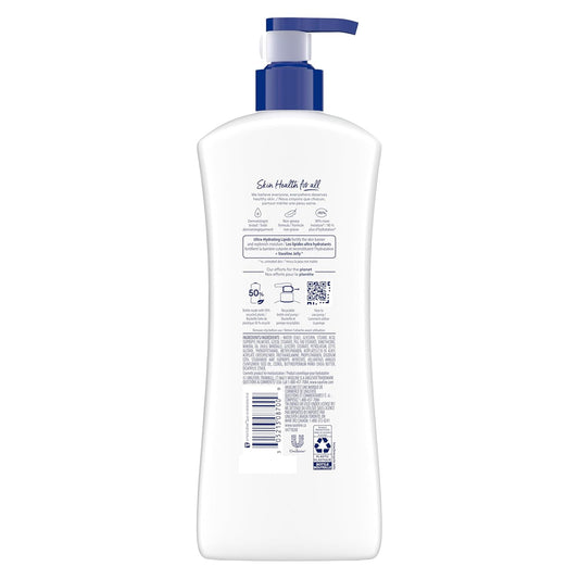 Vaseline Intensive Care Body Lotion Advanced Repair Unscented For Dry Skin Lotion Made With Ultra-Hydrating Lipids And Vaseline Jelly That Repairs Extremely Dry Skin 20.3 Oz