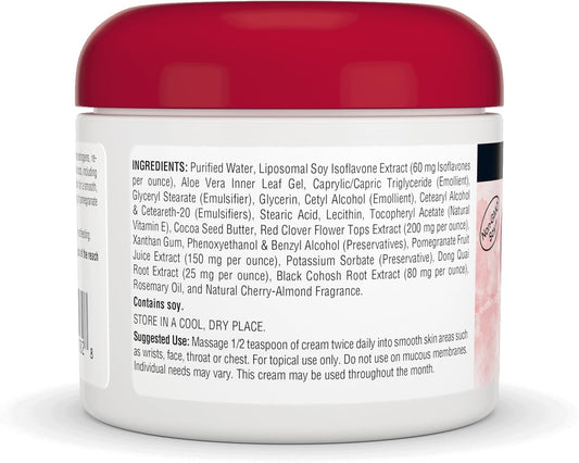 Source Naturals Phyto-Estrogen Cream, Paraben-Free - 4 Oz Cream