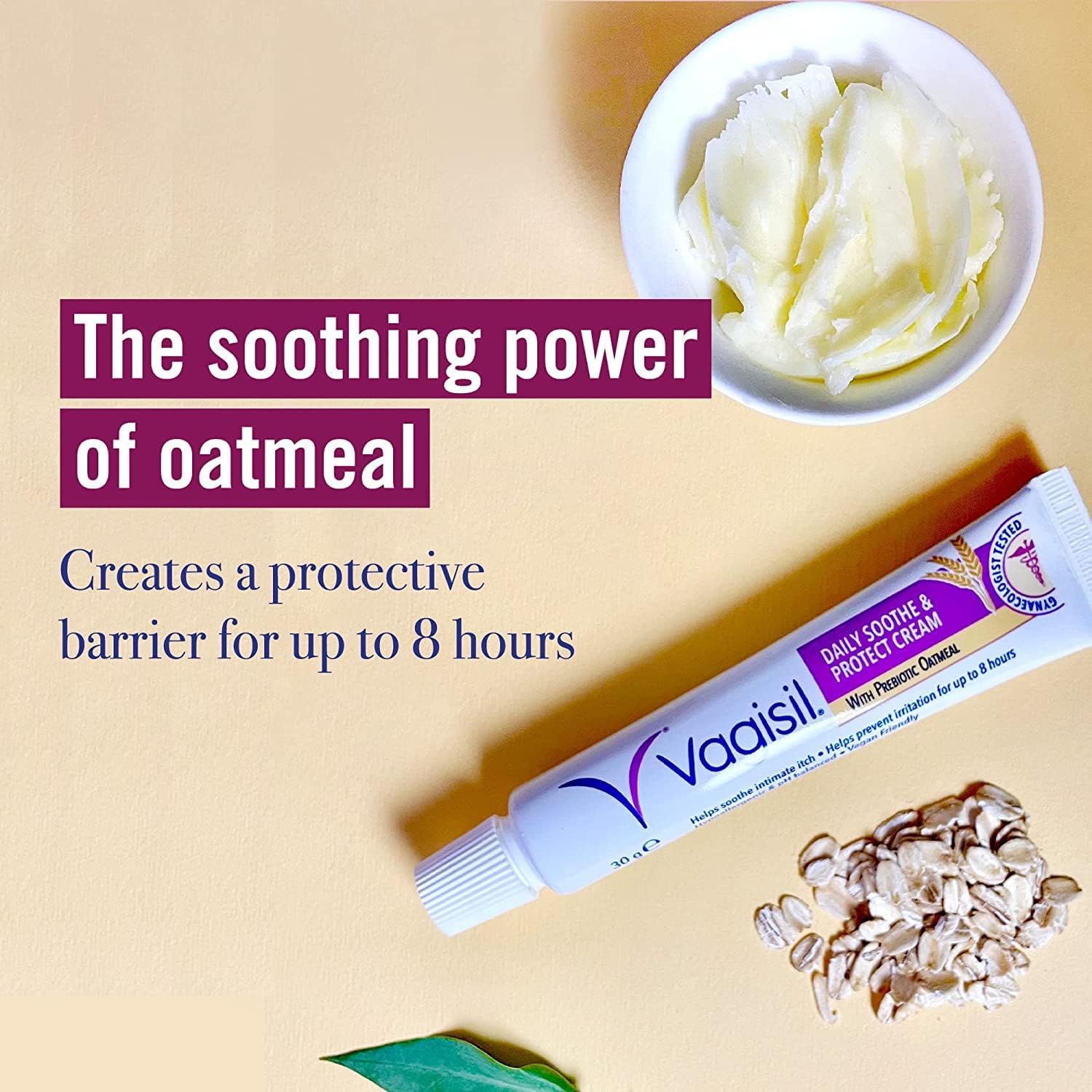 Vagisil Daily Soothe & Protect Cream For Women & Sensitive Skin With Natural Prebiotic Oatmeal, Gentle Formula For Daily Use, Fragrance Free, 30g : Amazon.co.uk: Beauty