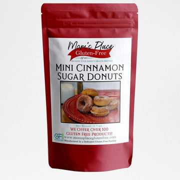 Mom'S Place Gluten Free Mini Cinnamon Sugar Donuts Mix