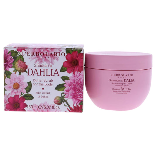 L'Erbolario Shades Of Dahlia Butter Body Scrub - Gently Exfoliates The Skin - For Smoother, Softer And Well-Nourished Skin - Moisturizing And Softening Action - Rich Formula - No Silicones - 5.07 Oz : Beauty & Personal Care