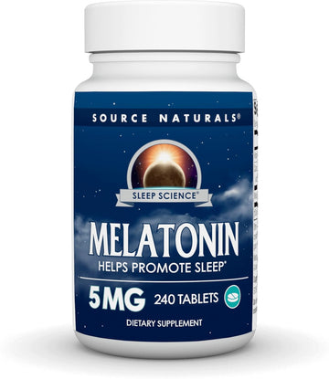 Source Naturals Melatonin 5 Mg - 240 Tablets