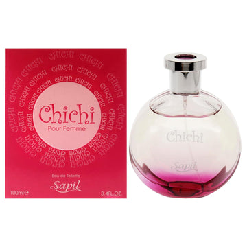 Sapil Chichi Perfume For Women - Long-Lasting Dubai Perfume, Floral Musky Edt Spray, 3.4 Oz (100 Ml) - Exotic Arabic Cologne For Daily Wear