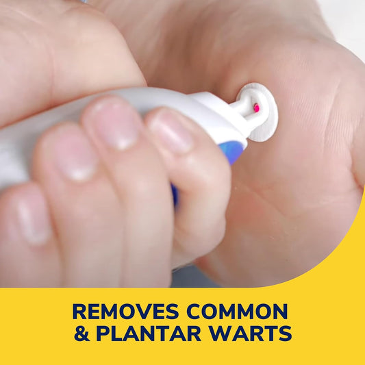 Dr. Scholl'S Freeze Away Max Wart Remover, 10 Treatments - As Fast As 10 Seconds To Treat Warts, Removes Common Warts & Plantar Warts On Hands & Feet, Easy To Use Precision Spray For Wart Removal