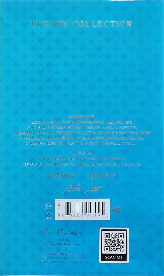 Jo Milano Game Of Spades Full House Parfum, 3.4 Oz/100Ml : Beauty & Personal Care