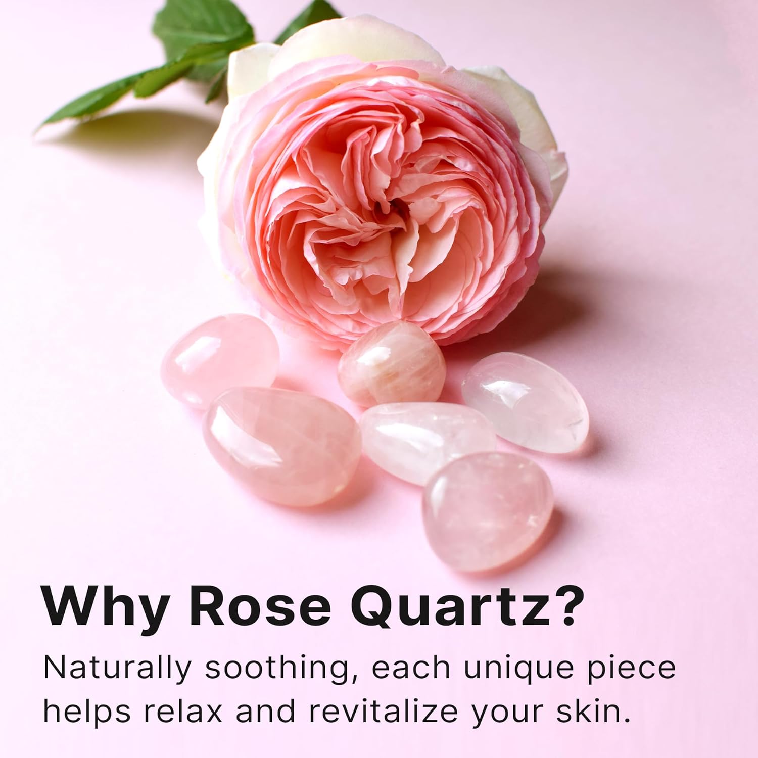 Rose Quartz Face Roller - Relaxation Gifts For Women, Skin Care Tools For Fine Lines And Wrinkles, Teenage Girl Gifts, Beauty Gift Ideas, Face Massager Tools, Facial Tool, Self Care Gift For Women : Beauty & Personal Care