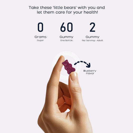 (2 Pack) Quercetin Gummies With Bromelain Zinc Elderberry Vitamin C D3 K2, Quercetin 1000Mg Supplement With Bromelain 500Mg For Cardiovascular, Immune System & Allergy, Vegan Gummy For Adult & Kid