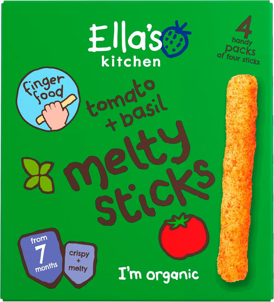 Ella'S Kitchen Tomato + Basil Melty Sticks