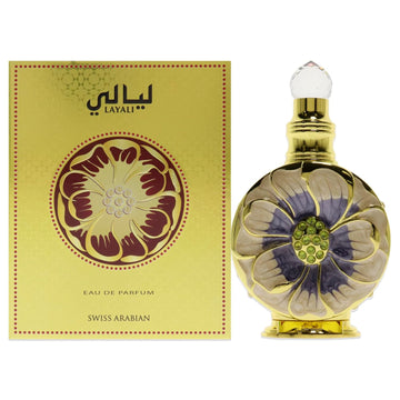 Swiss Arabian Layali - Luxury Products From Dubai - Long Lasting, Addictive Personal Edp Spray Fragrance - Seductive Signature Aroma - 1.7 Oz