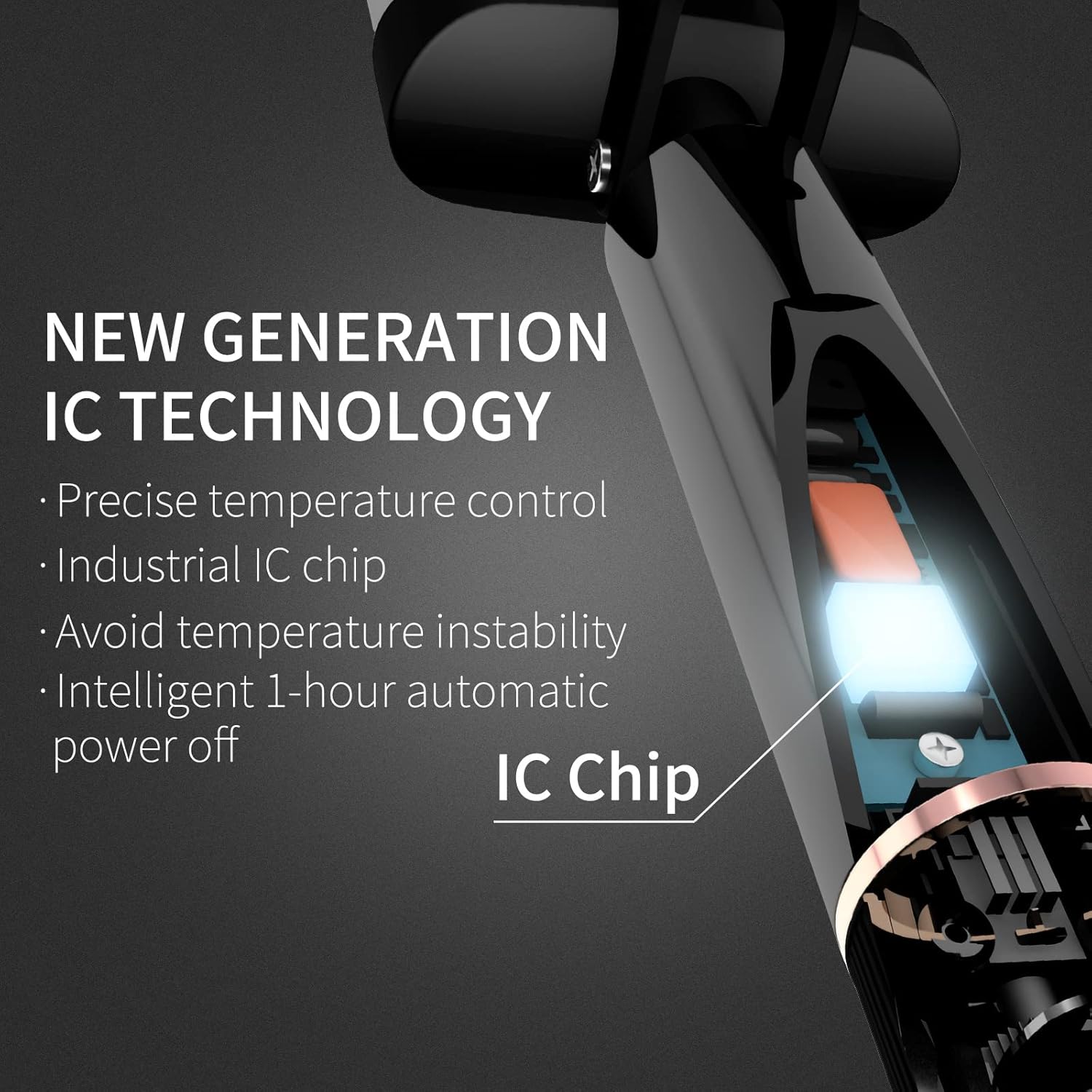 3 Barrel Curling Iron Wand Dual Voltage Hair Crimper With Lcd Temp Display - 22Mm Ceramic Tourmaline Triple Barrels Temperature Adjustable Protable Hair Waver Heats Up Quickly (Black) : Beauty & Personal Care